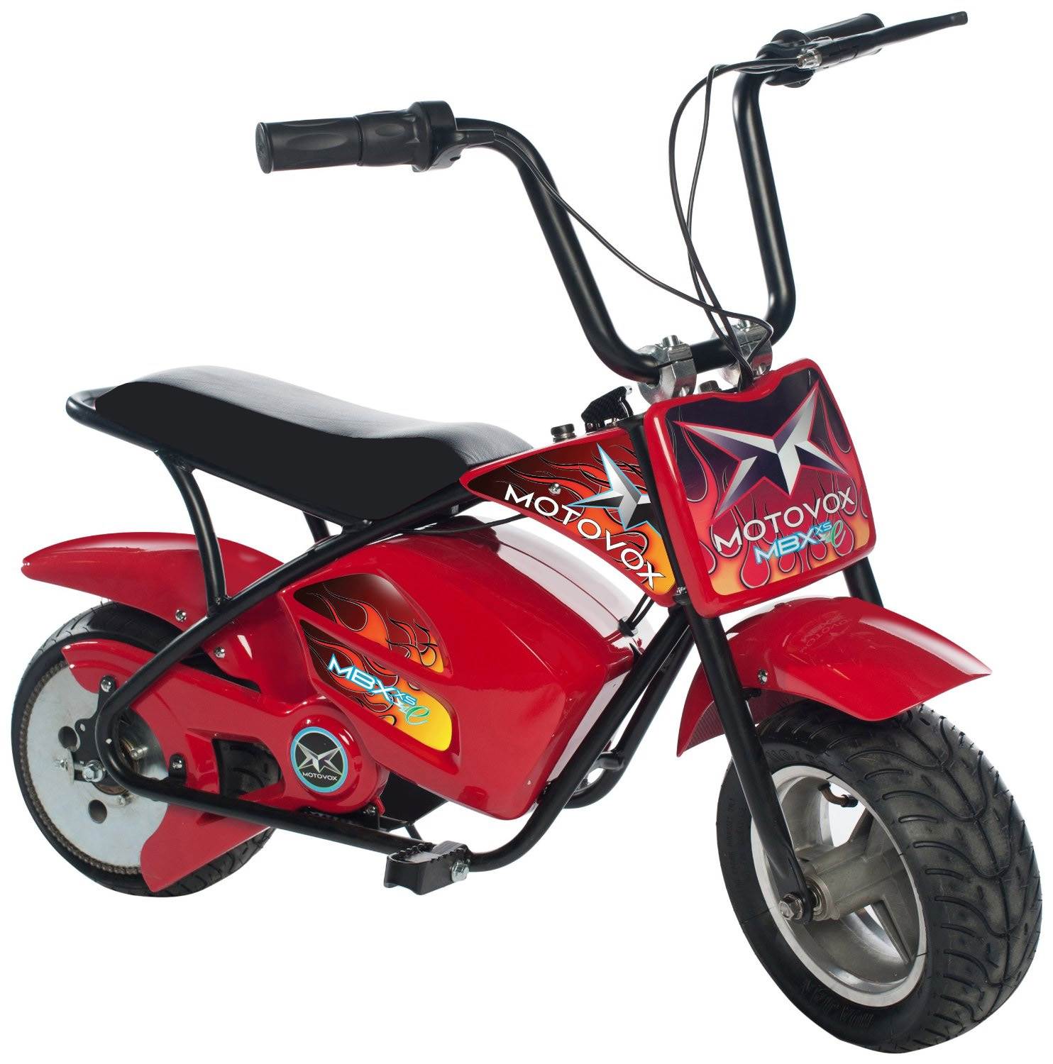 Motovox MBXXSE 24V 7Amp Youth Electric Minibike Motorcycle Red - Damaged