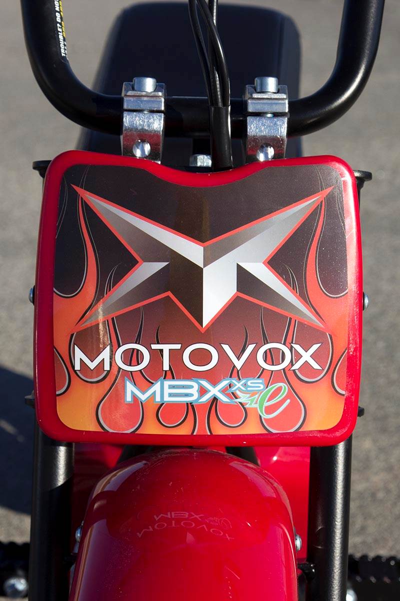 Motovox MBXXSE 24V 7Amp Youth Electric Minibike Motorcycle Red - For Parts