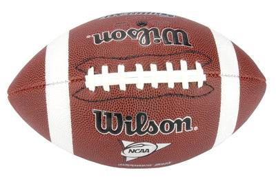 WILSON WTF1625 NCAA Official Size Supreme Composite Leather Football - Open Box