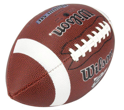 WILSON WTF1625 NCAA Official Size Supreme Composite Leather Football - Open Box