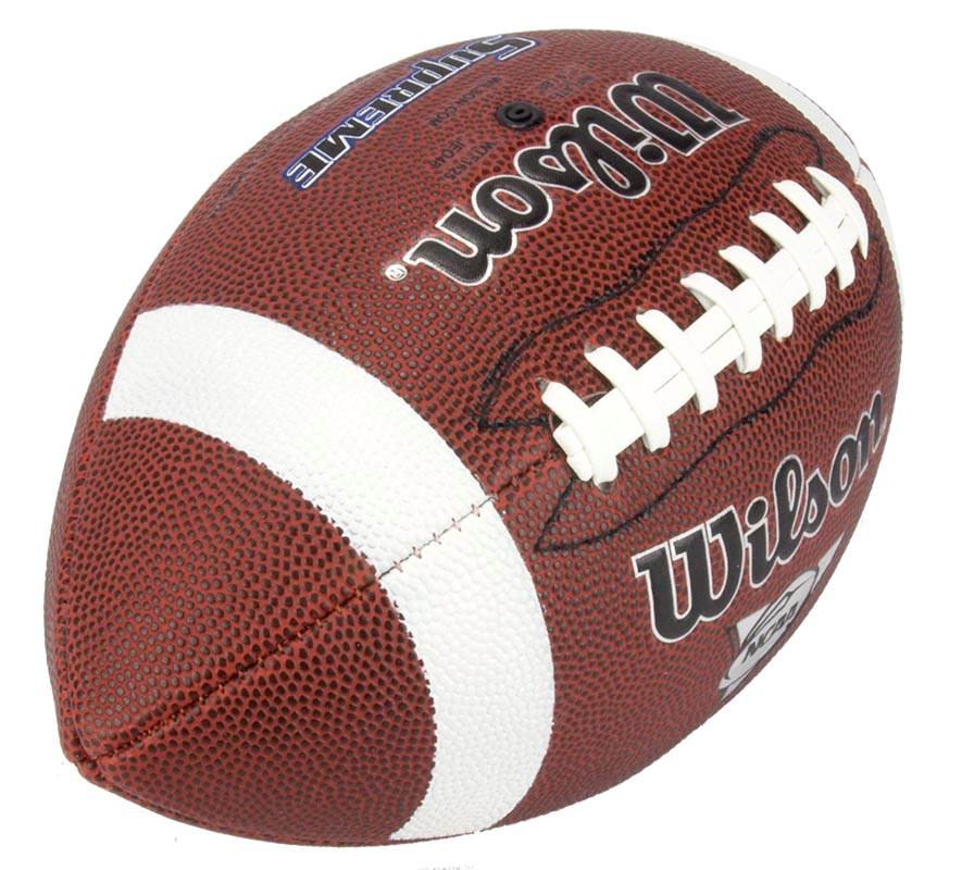 WILSON WTF1625 NCAA Official Size Supreme Composite Leather Football - Open Box