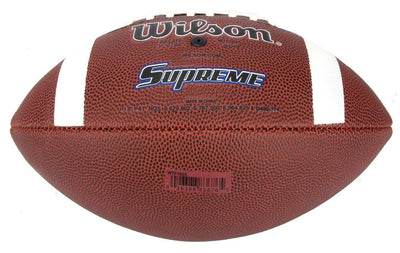WILSON WTF1625 NCAA Official Size Supreme Composite Leather Football - Open Box