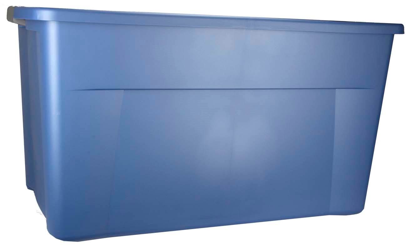 Sterilite 19481004 Large 45 Gallon Wheeled Portable Latching Storage Tote Box - VMInnovations