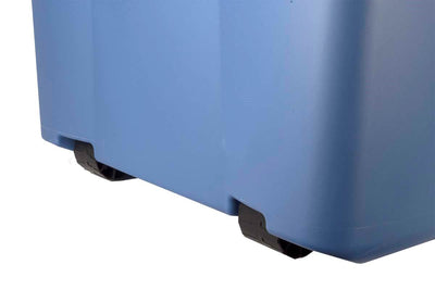 Sterilite 19481004 Large 45 Gallon Wheeled Portable Latching Storage Tote Box - VMInnovations