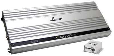 New LANZAR OPTI500X2 2000W 2 Channel AB Car Power Amplifier + Remote + Amp Kit