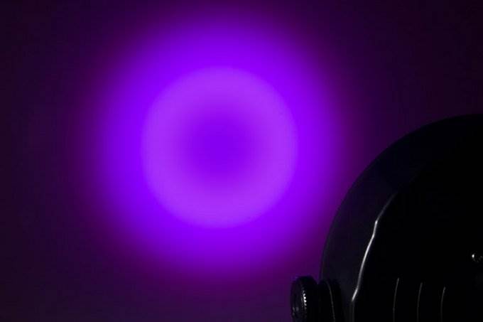 (2) Chauvet SlimPar 64 LED Slim Par Can Pro DJ RGB Light Effects + Case + Cables