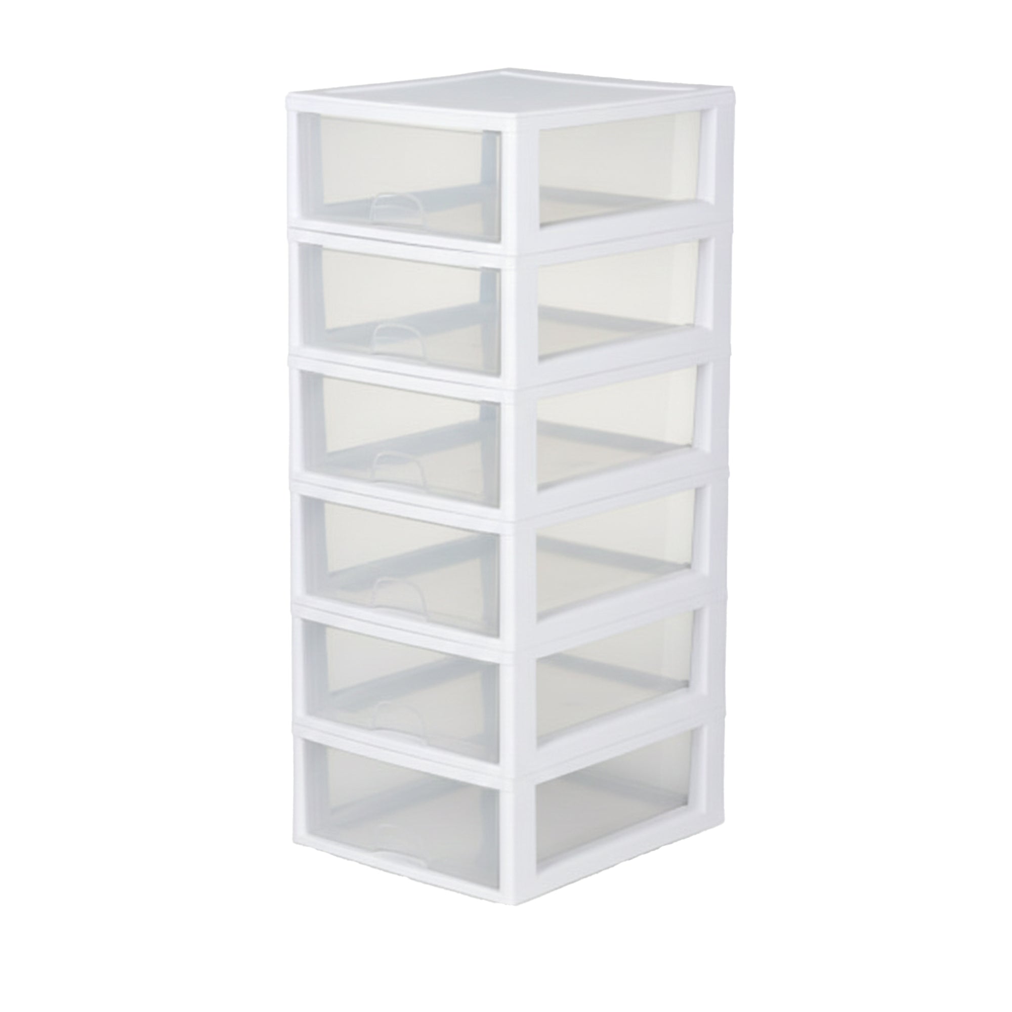 Sterilite 16-Qt Modular Stacking Storage Drawer Containers (Open Box) (6 Pack)