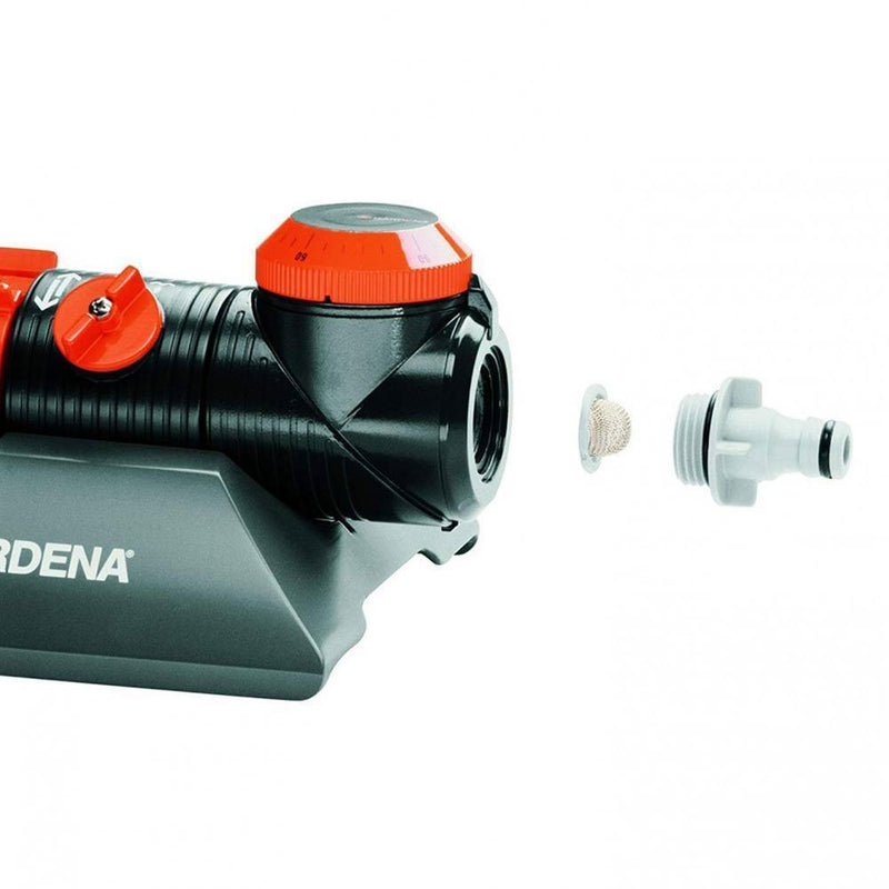 Gardena AquaZoom 3900 Foot Oscillating Sprinkler, Adjustable Controls (2 Pack)