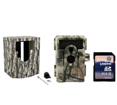 MOULTRIE Game Spy M-990i No Glow Infrared Trail Camera w/ Security Box & SD Card