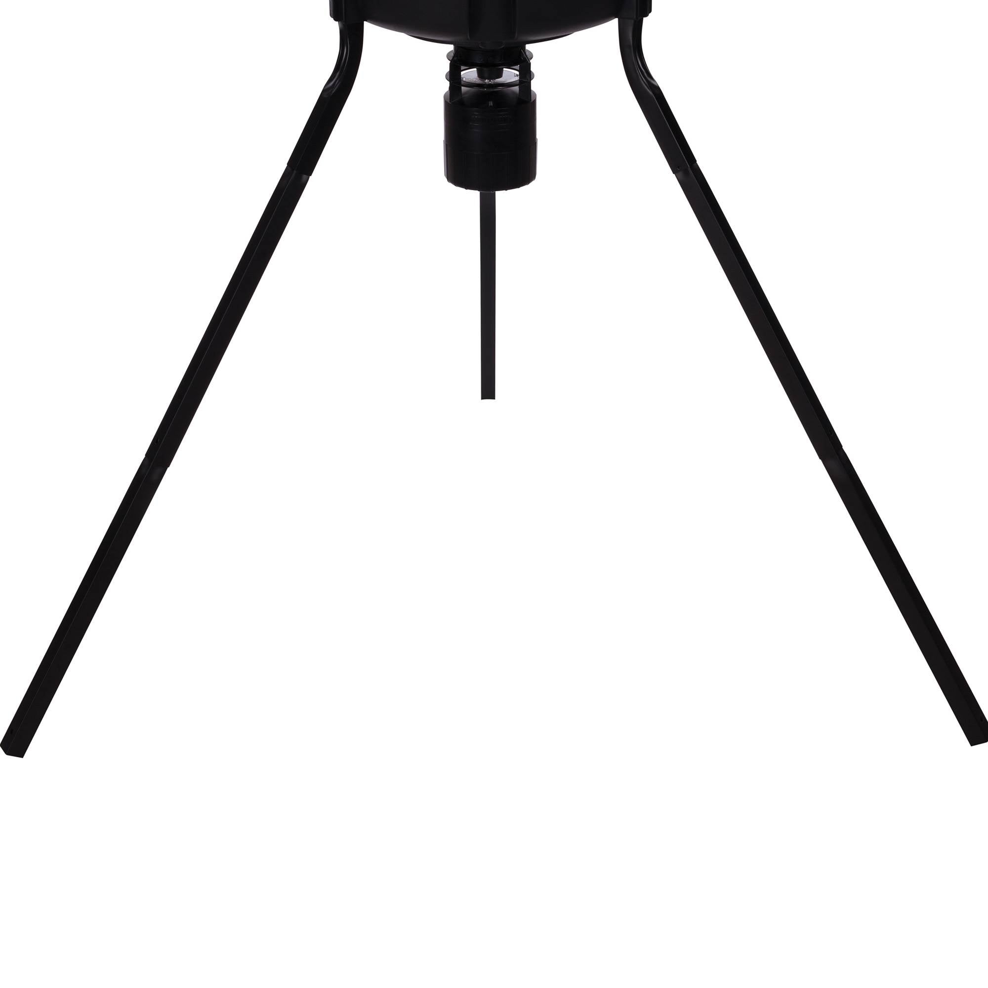 Moultrie 30 Gallon Easy Programmable Quick Lock Tripod Game Feeder + 6V Battery