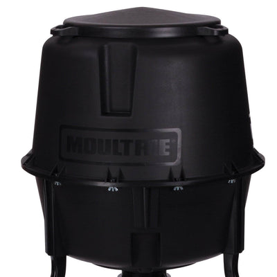 Moultrie 30 Gallon Quick Lock Tripod Feeder w/ Battery, Charger & Solar Panel