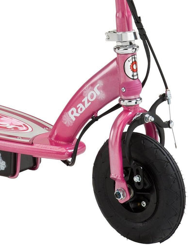 Razor E100 Kids Motorized Electric Scooter with Helmet, Elbow and Knee Pads