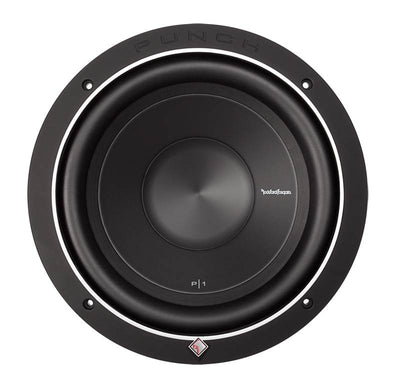 Rockford Fosgate 10" 500 Watt 2-ohm Car Audio Subwoofer Sub P1S210 (Open Box)