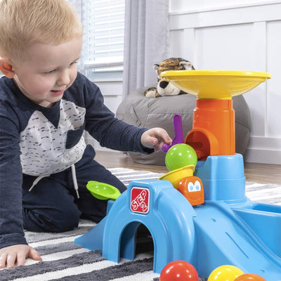 Step2 497400 Durable Toddler Ball Buddies Tunnel Tower with 10 Colorful Balls