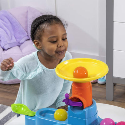 Step2 497400 Durable Toddler Ball Buddies Tunnel Tower with 10 Colorful Balls