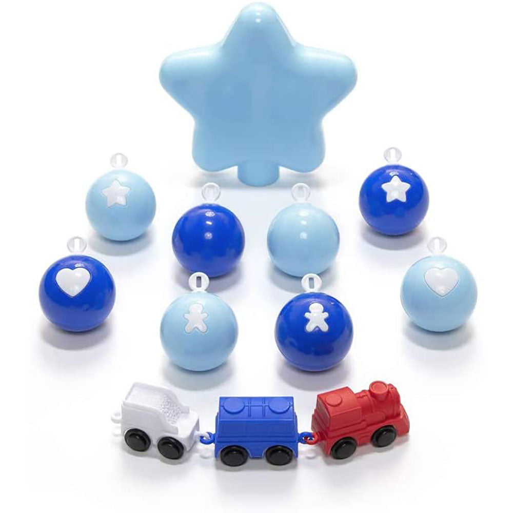 Step2 33 Inch My First Christmas Tree Train Set Decorative Ornaments (Open Box)