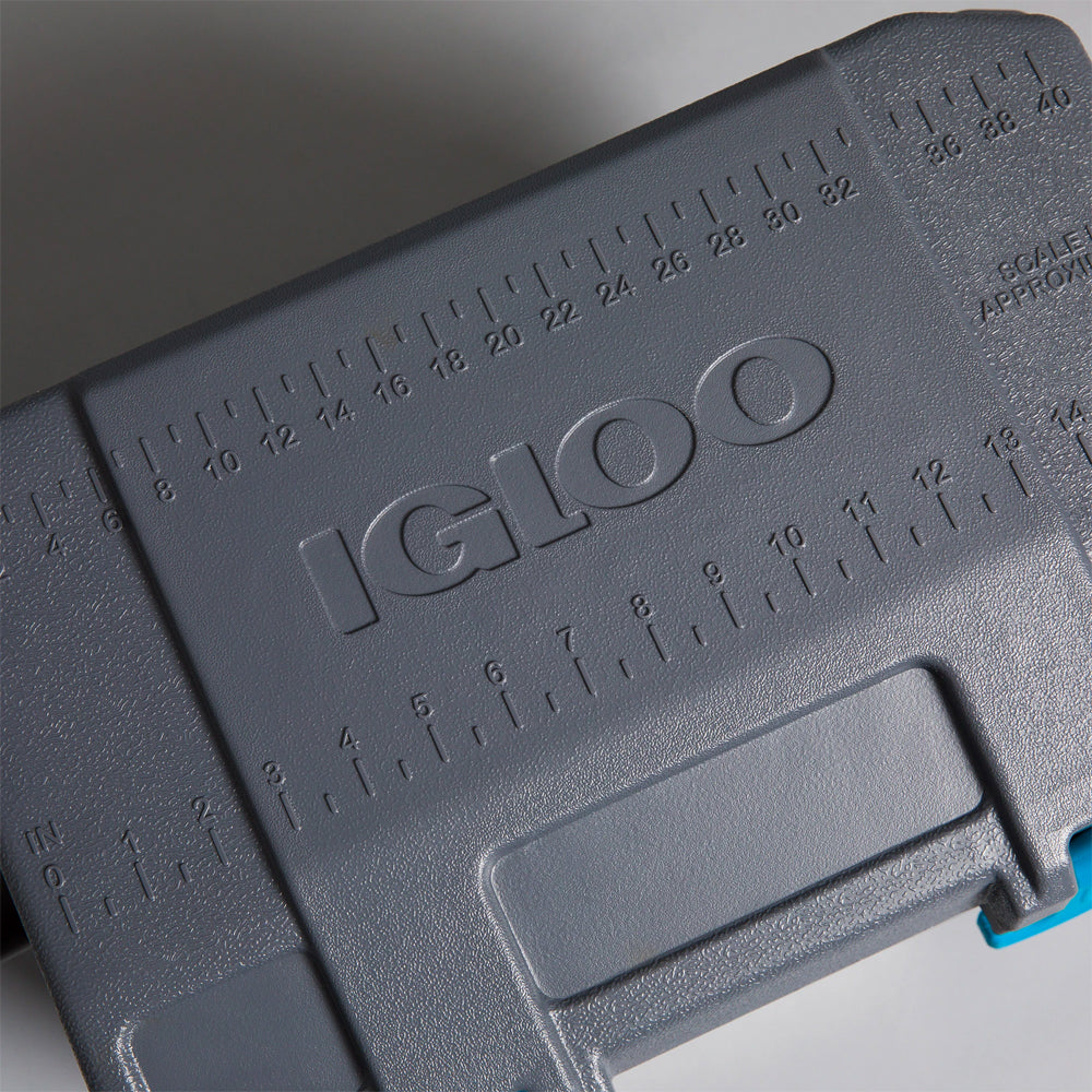Igloo BMX Spacious 25 Quart Cooler with Insulated Lid and Handles, Gray (Used)
