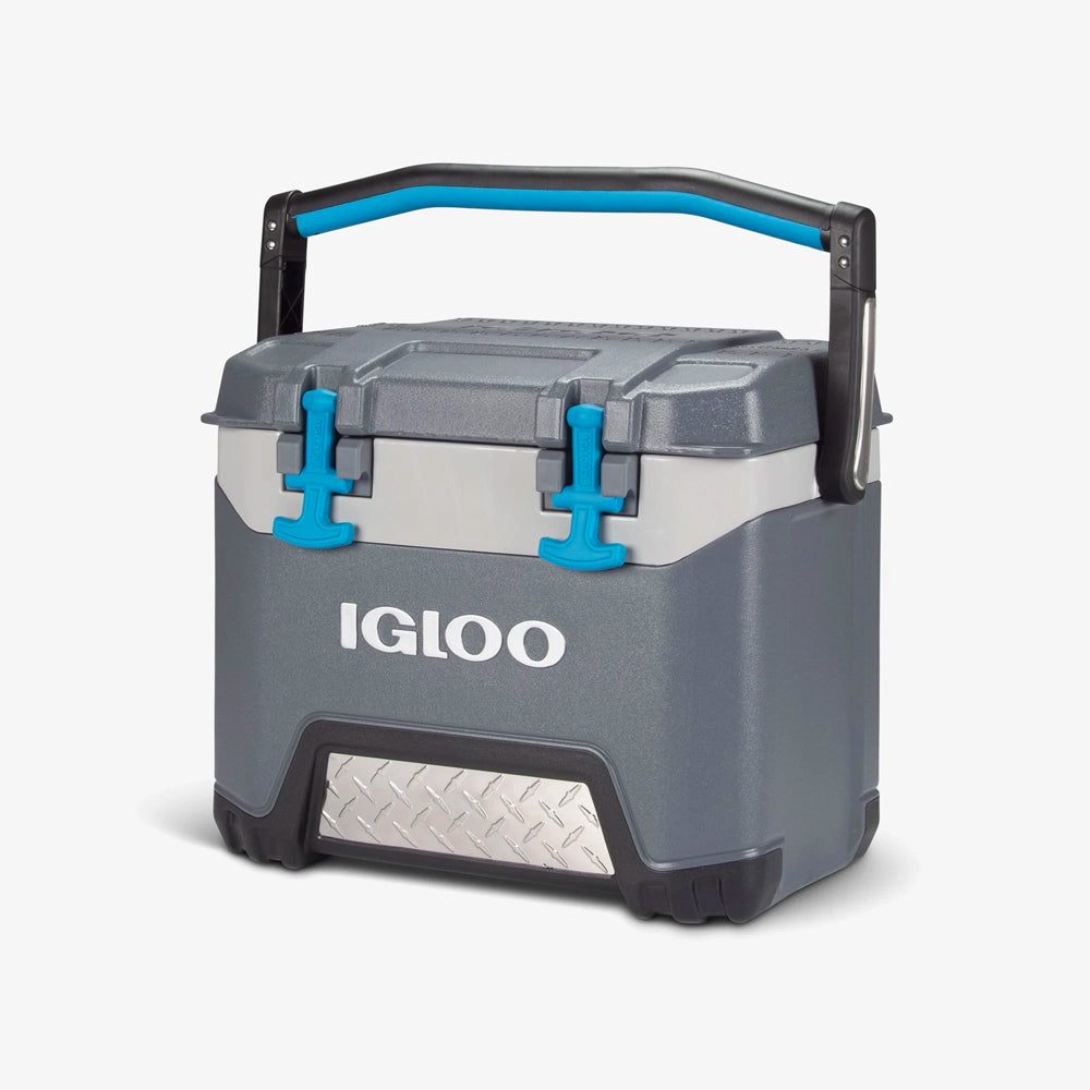 Igloo BMX Spacious 25 Quart Cooler with Insulated Lid and Handles, Gray (Used)