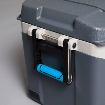 Igloo BMX Spacious 52 Qt Cooler with Insulated Lid and Handles, Gray (Damaged)