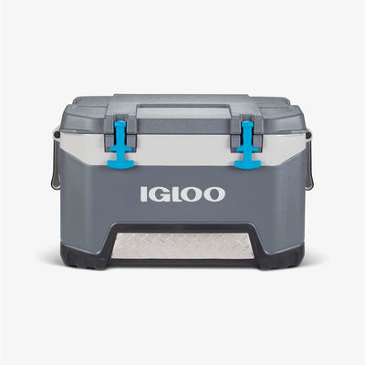 Igloo BMX 52 Quart Cooler with Insulated Lid and Handles, Gray (Open Box)