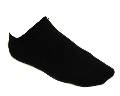 8 Pairs New Starter SM471B8 Men's No Show Socks Shoe Quality Black -Size 6-12