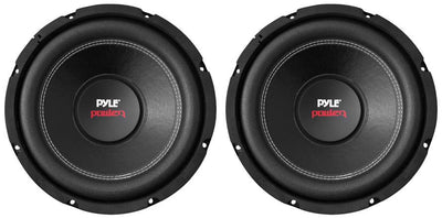 Pyle 12" 6400W 4-Ohm DVC Car Stereo Power Audio Subwoofer Set, 4pk | PLPW12D - VMInnovations
