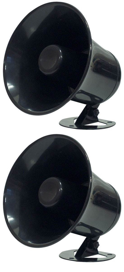 4) NEW PYRAMID SP5 All Weather 5'' 60W PA Mono Extension Horn Trumpet Speakers
