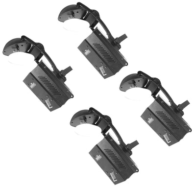 (4) CHAUVET LX-10 LED Moonflower Light Effect Scanners/ DJ Lighting Fixtures