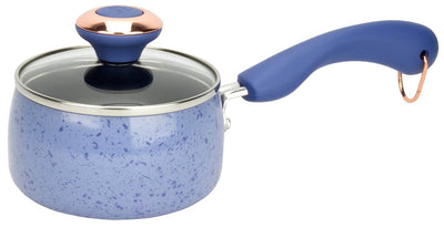 Paula Deen 15-Piece Kitchen Porcelain Cookware Set Nonstick Pots Pans - Damaged