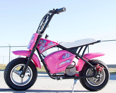 Motovox MBXXSE 24V 7Amp Youth Electric Minibike Motorcycle Pink - Open Box
