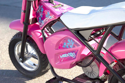 Motovox MBXXSE 24V 7Amp Youth Electric Minibike Motorcycle Pink - For Parts
