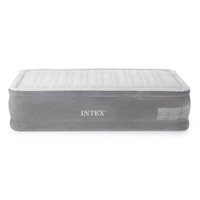 Intex Comfort Plush Elevated Dura-Beam Airbed with Built-In Pump | Twin - (Used)