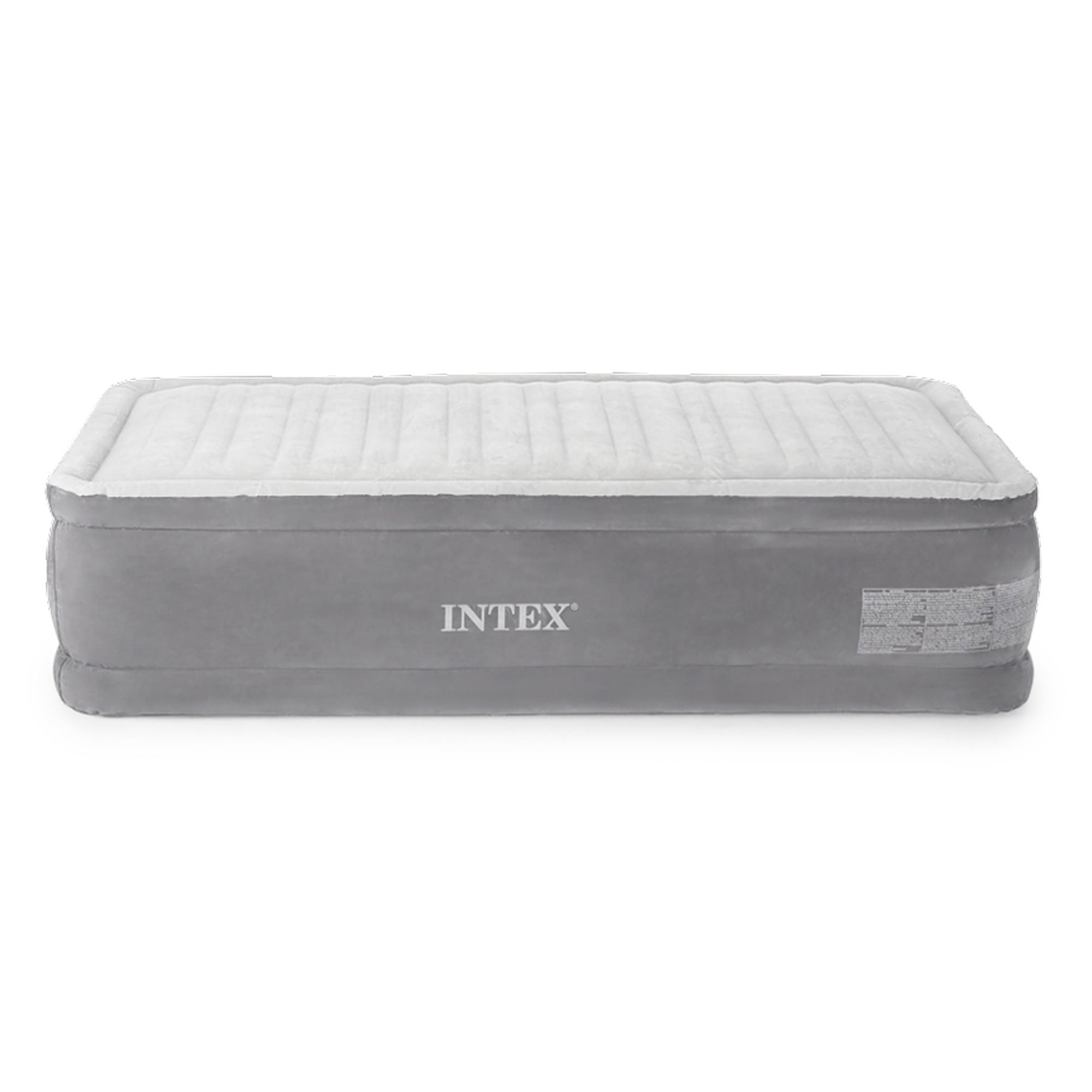 Intex 64411E Comfort Dura-Beam Elevated Air Mattress with Built-In Pump, Twin