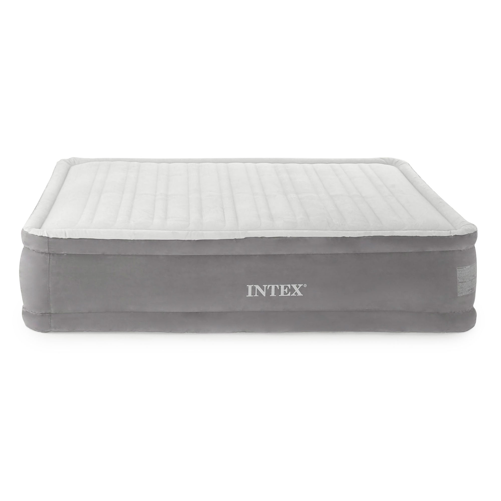 Intex Comfort Plush Elevated DuraBeam Airbed w/ Built-In Pump - Queen (Open Box)