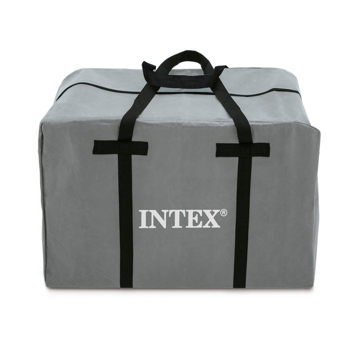 INTEX Mariner 3 Inflatable Raft River Dinghy Boat & Oars (Open Box) (2 Pack) - VMInnovations