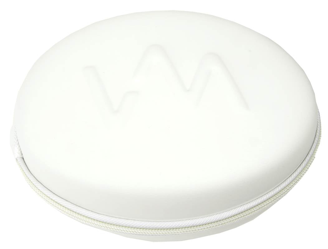 VM Audio Elux Over Ear DJ Stereo MP3 Bass Headphones - White/Blue - Open Box
