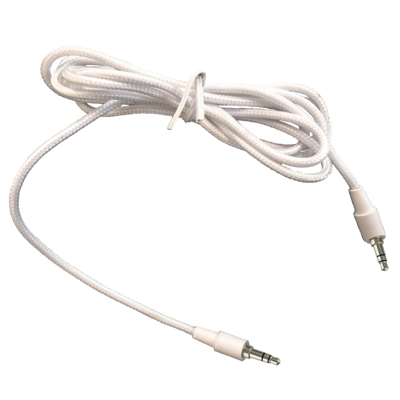 VM Audio 3.5mm Auxiliary Sound Stereo 5-Foot Tablet Smartphone Car Cable, White - VMInnovations