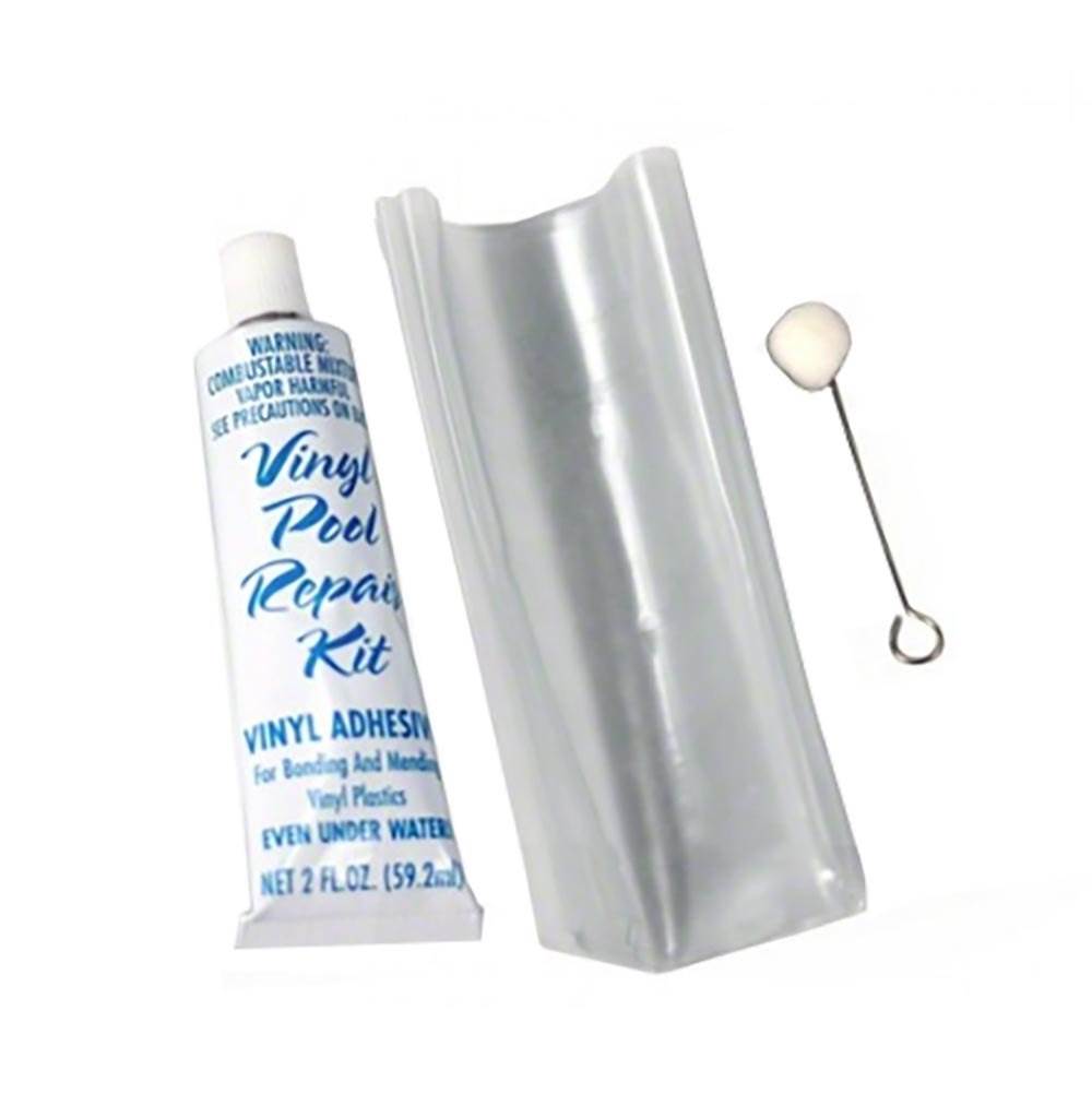 Swimline HydroTools Swimming Pool Vinyl Liner Adhesive Repair Patch Kit, 2 Ounce - VMInnovations