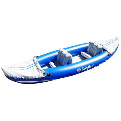 Swimline Solstice Whitewater Rapids Rogue 2 Person Convertible Inflatable Kayak
