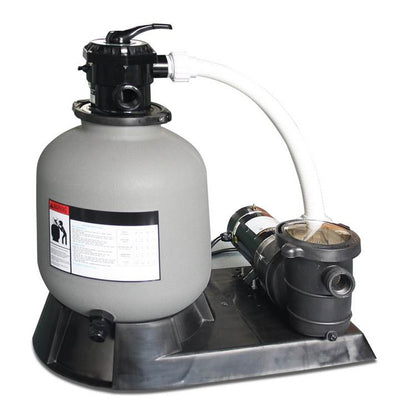 Sand Master 16" Above Ground Pool Filter Pump for Intex 2400 GPH (Open Box)