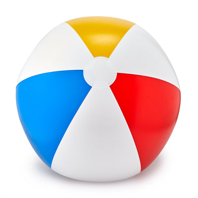 Swimline 90036 Inflatable 36 Inch Classic Rainbow Beach Ball for Pools or Lakes - VMInnovations