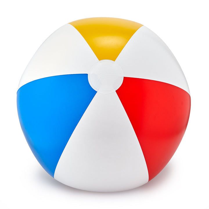 Swimline Inflatable 36-Inch Rainbow Beach Ball For Pool/Lake 90036 (Open Box)