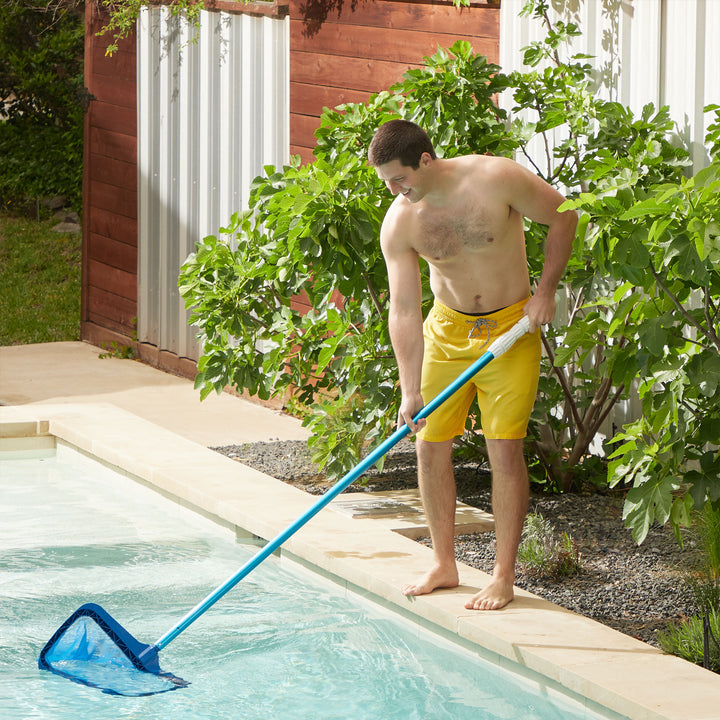 Swimline 8356M Anodized Swimming Pool 5-15 Ft Telescopic Pole (Open Box)