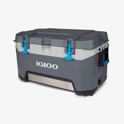Igloo BMX 72 Quart Cooler with Insulated Lid and Handles, Gray (For Parts)