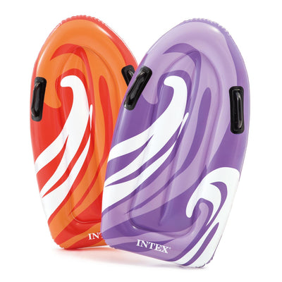 Intex Surf 'N Slide Inflatable Kids Backyard Water Slide & 120V Electric Pump - VMInnovations