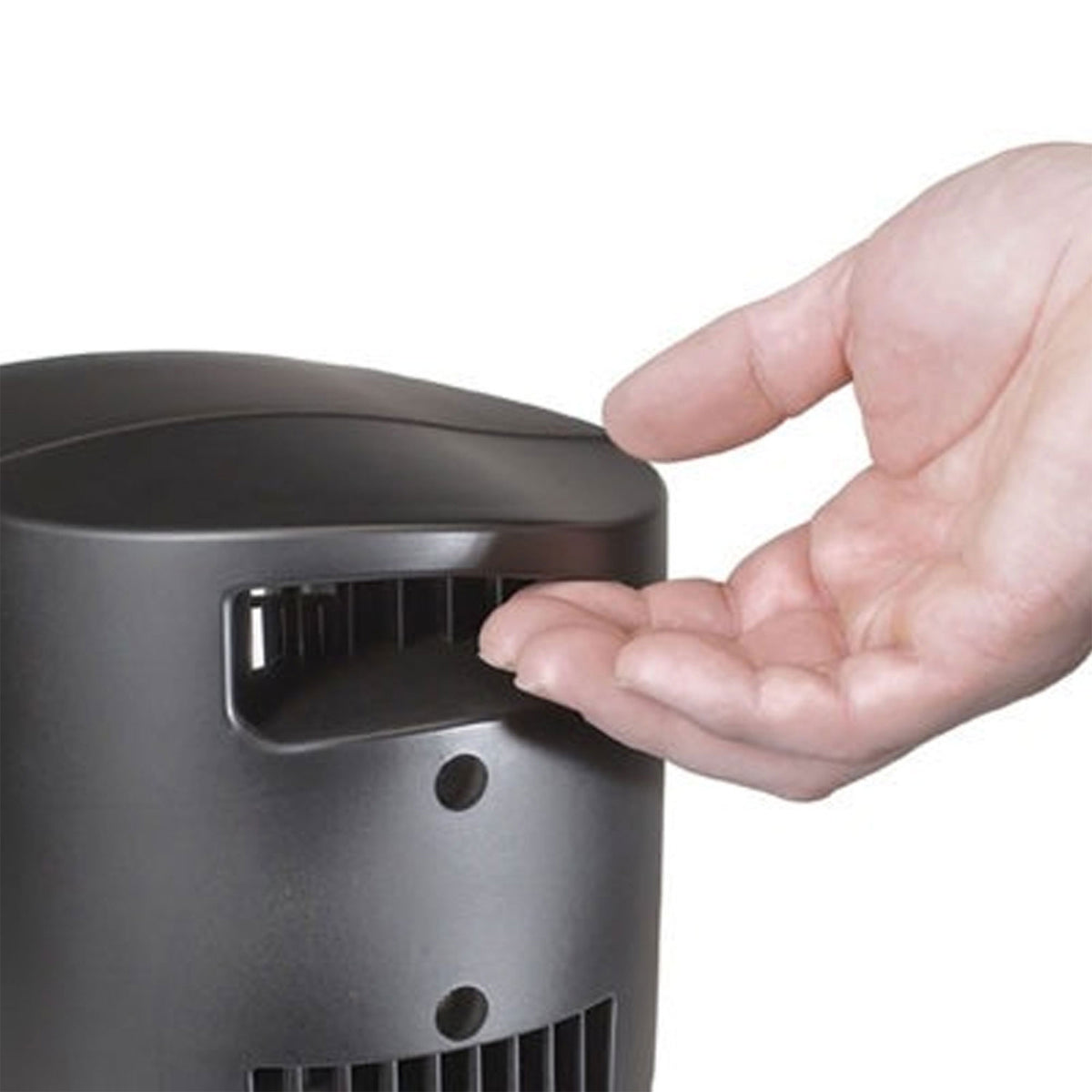 Lasko 4916 Portable Oscillating 3 Speed Tabletop Desktop Wind Tower Fan, Black