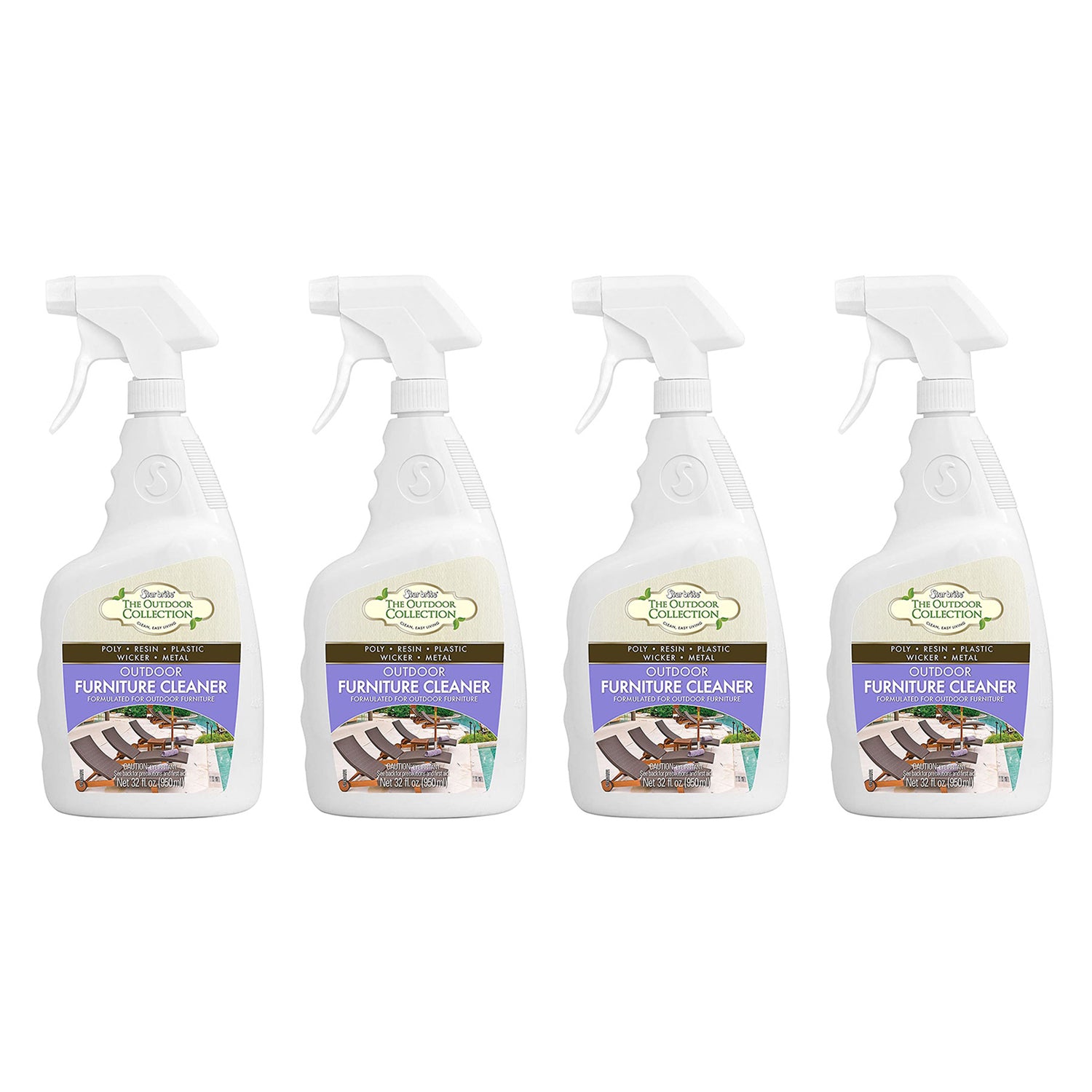 Star Brite Outdoor Collection Patio and Backyard Furniture Cleaner (4 Pack) - VMInnovations