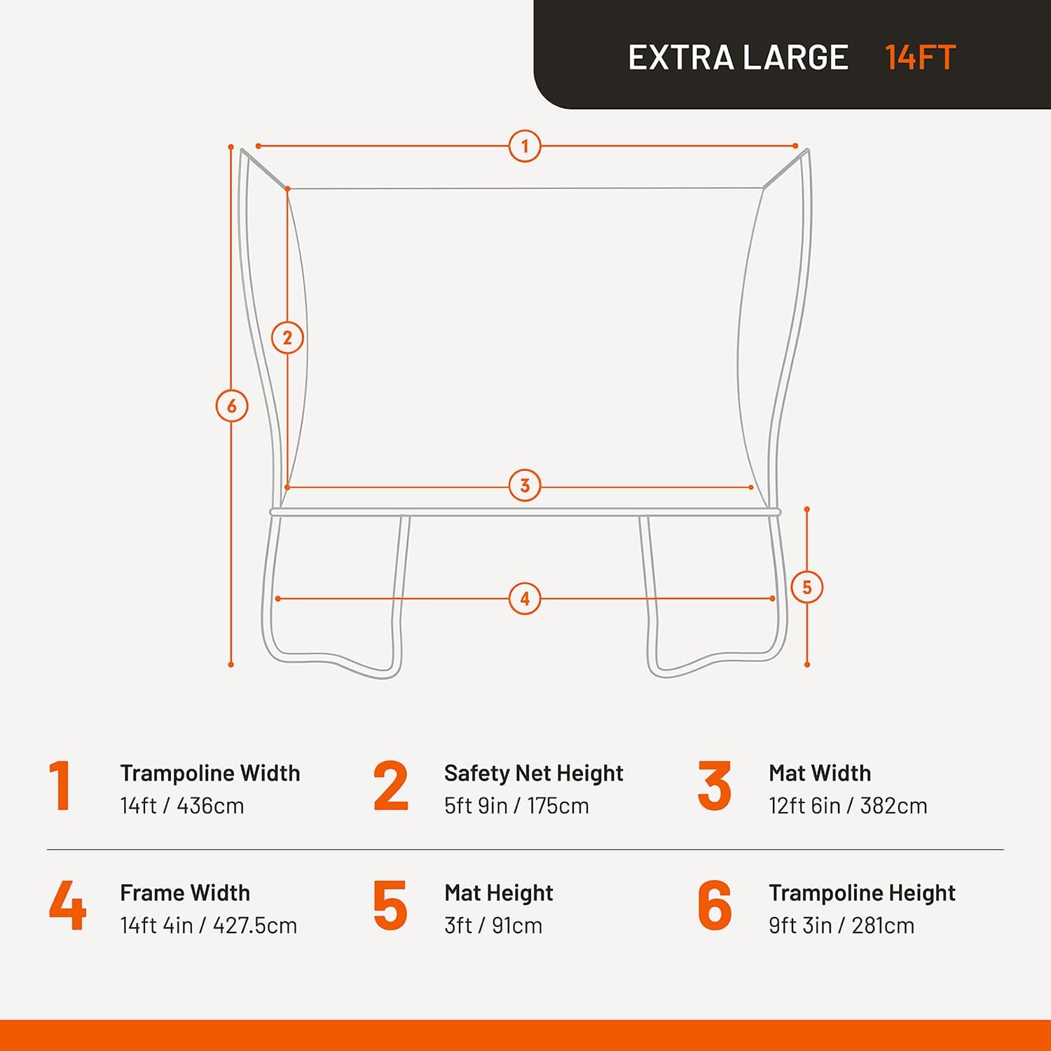 Extra Large Ultra Trampoline - VMInnovations