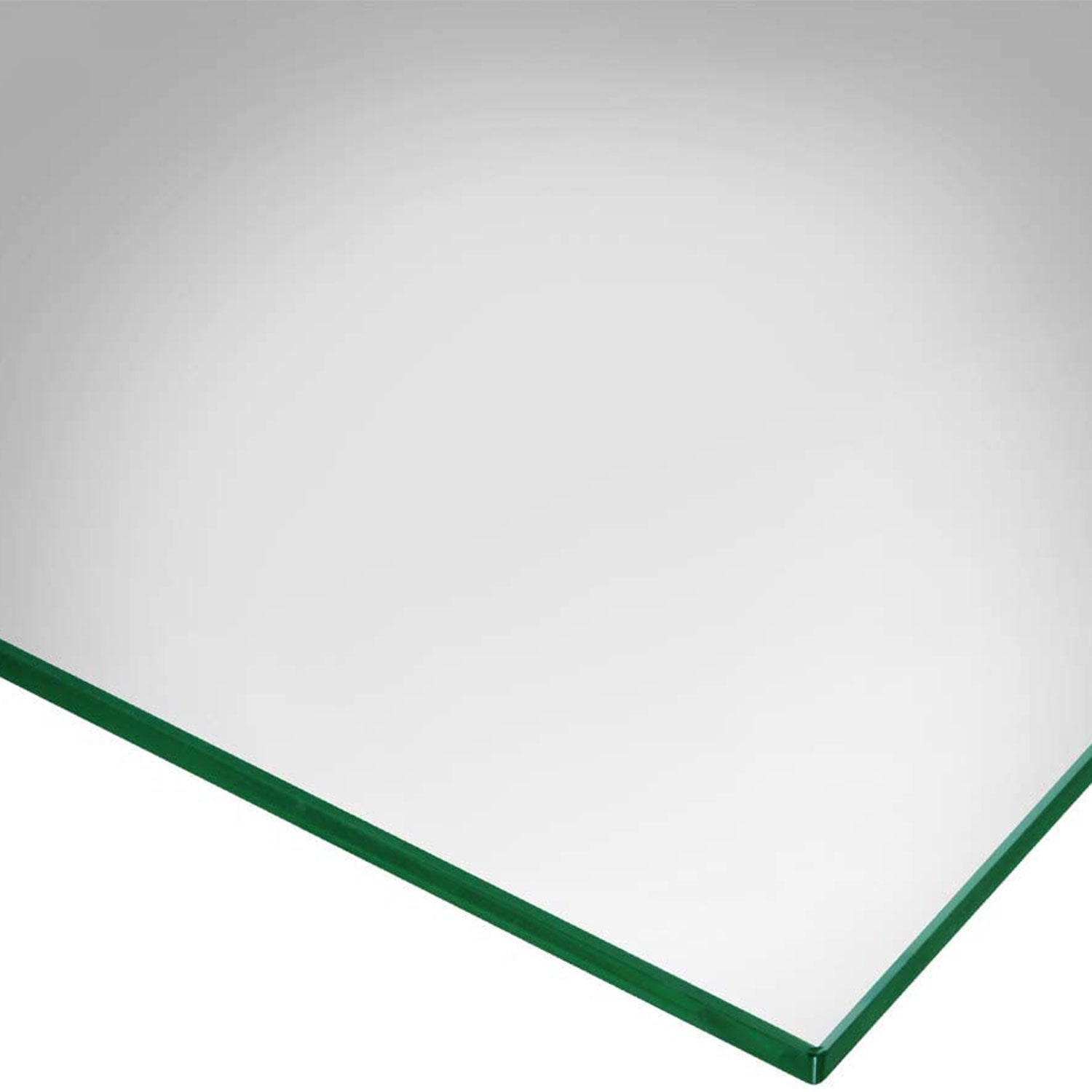 Dulles 20 Inch by 20 Inch Indoor or Outdoor Square Tempered Glass Table Top