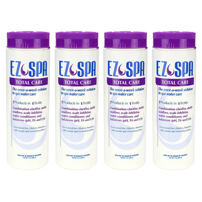 EZ Spa EZSTC2 Hot Tub Total Care Water Chemical Treatment Blend, 2 Lb (4 Pack)